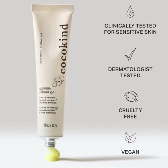 Cocokind Retinol Gel 1 oz - Picture 3 of 4